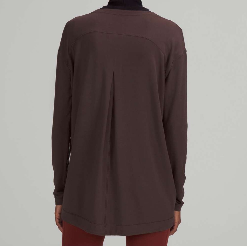 Lululemon | Modal Pleated Back Long Sleeve